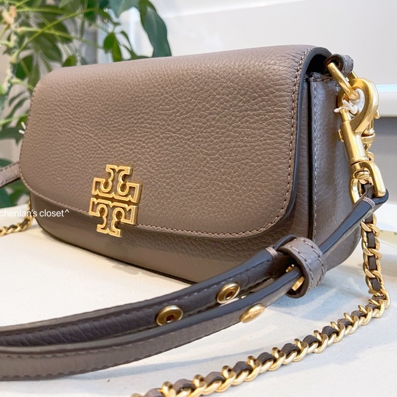 🔥NeW! Tory Burch Britten Convertible Crossbody - Picture 12 of 17
